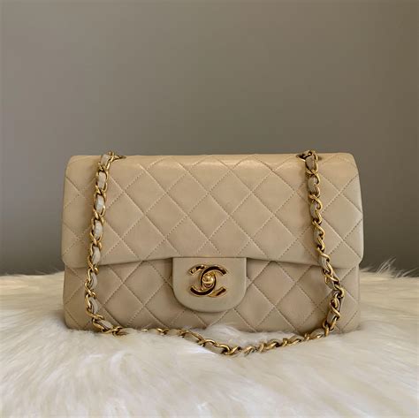 chanel mini classic beige|chanel classic flap beige.